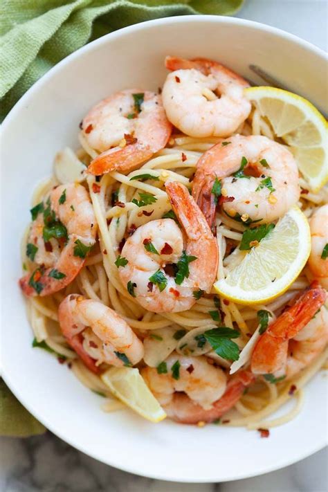 Heat olive oil and butter in a large skillet over medium heat. Shrimp Scampi (with White Wine Sauce!) — Easy Weeknight in ...