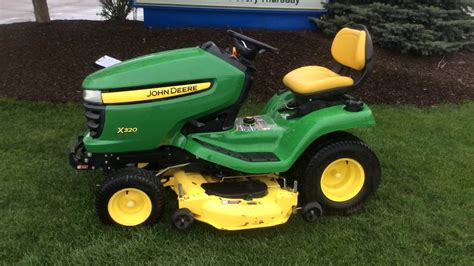 John Deere X320 Lawn Mower For Sale Online Auction