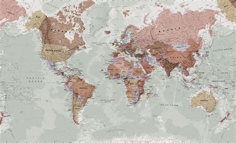 Girly Desktop Wallpaper World Map