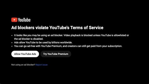youtube comienza a prohibir ver videos con los bloqueadores de publicidad activados rt