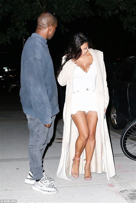 Kim Kardashian Puts On Eye Popping Display For Date Night With Kanye Kardashian Style