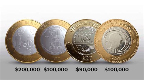 Cuáles Son Las 4 Inusuales Monedas Que Se Ofrecen Entre 100 Mil A 200