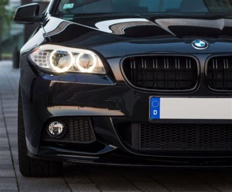 How to change f10 key. Frontspoiler Sport-Performance Black Matt BMW 5 Series F10 ...