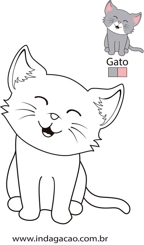 30 Desenho De Gato Para Imprimir E Colorir Em Casa Images