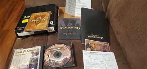 Morrowind Collectors Edition Used In Great Shape Except The Box Has