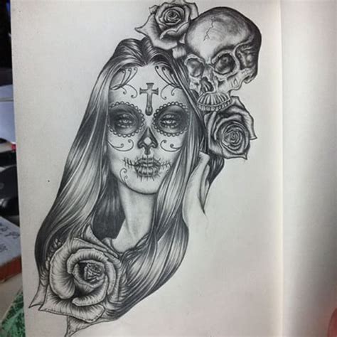 Descubra dibujos mexicanos imágenes de stock en hd y millones de otras fotos, ilustraciones y vectores en stock libres de regalías en la colección de shutterstock. Pin em Santa muerte