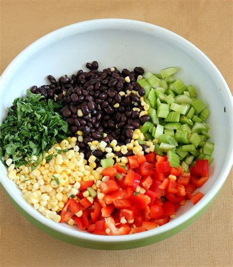 Black Bean And Corn Salad Lisas Dinnertime Dish Recipe Vegetable