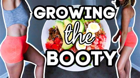 Growing The Booty At Home Workout Included What I Eat To Grow The