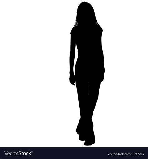 Woman Silhouette Standing