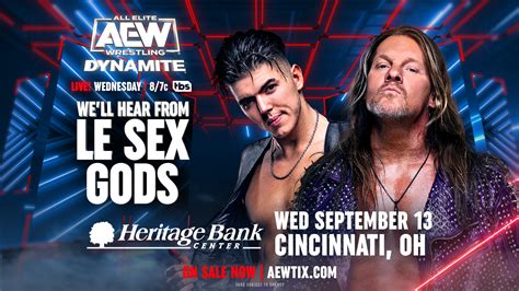 Segment With Le Sex Gods Announced For Aew Dynamite Wrestling Attitude