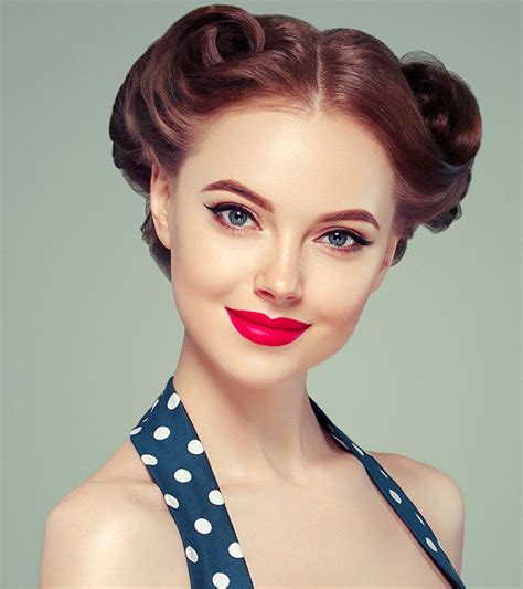 pin on victory rolls and updos