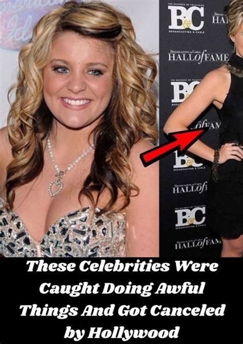 these celebrities were caught doing awful things and got canceled by hollywood lara spencer