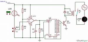 Ldr Switch Circuit Diagram