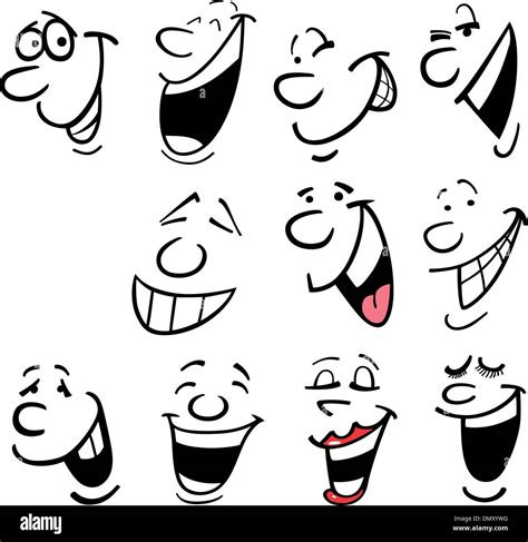 Cartoon Emotions Illustration Stock Vector Image And Art Alamy