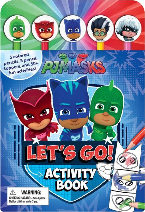 Pj Masks Lets Go Activity Book Book Summary And Video Official