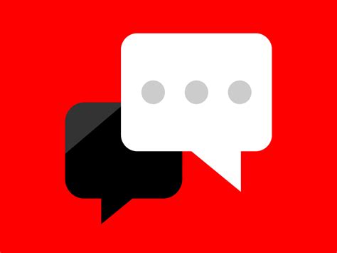 Free Youtube Chat Messenger Icon Ui Design Motion Design And 2d Art By