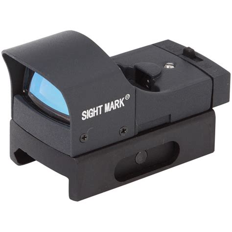 Sightmark Green Mini Shot With Hood Reflex Sight Sm14011 Bandh