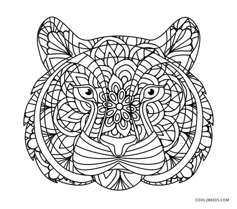 Also, you can download pdf printable in the bottom of this post. Free Printable Tiger Coloring Pages For Kids