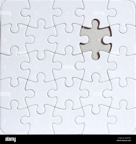 Missing Piece Of Jigsaw Hi Res Stock Photography And Images Alamy