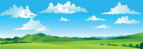 Cartoon Landscape Background Vector Art Icons And Graphics For Free