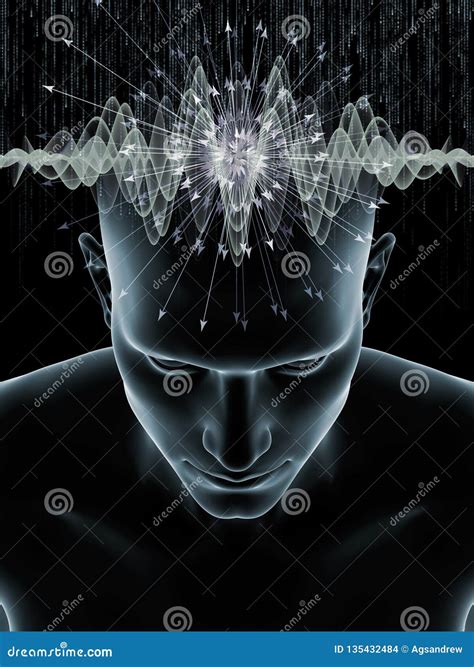 Human Mind Abstraction Stock Illustration Illustration Of Calculation