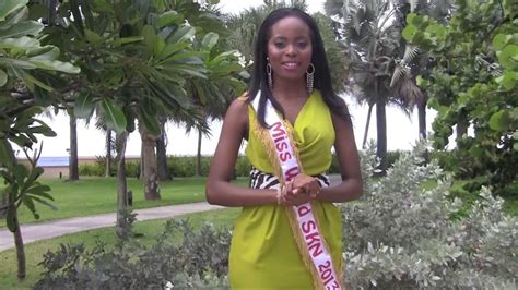 miss world 2013 st kitts and nevis contestant introduction youtube