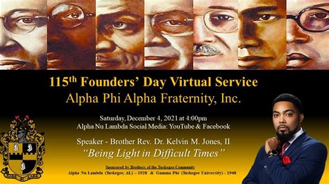 Th Founders Day Service Alpha Nu Lambda Gamma Phi Chapters