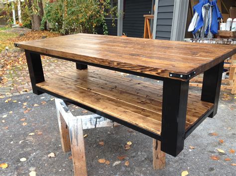 Diy 4x4 Leg Coffee Table