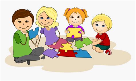 Free Pictures Of Children Children Working Together Clipart Hd Png