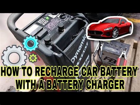 That's why it's better to take daily trips of at least 20 minutes to get the battery back above an 80. HOW TO RECHARGE CAR BATTERY WITH A BATTERY CHARGER - YouTube