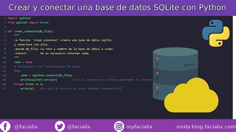 Crear Y Conectar Una Base De Datos Sqlite Con Python Youtube