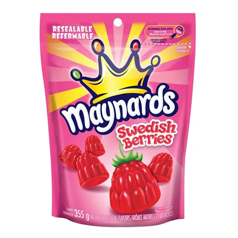 Maynards Swedish Berries 355g 125oz Candy Grocery