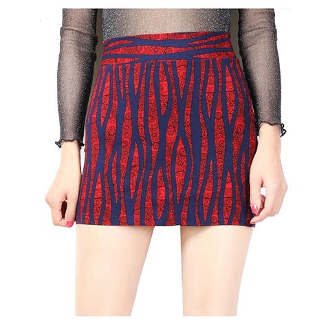 Liva Summer Tight Sexy Mini High Waist Pencil Skirt Women Stripe Skirts Elastic Bodycon Skirt