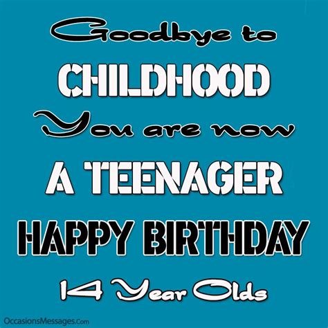 Happy 14th Birthday Wishes Messages For 14 Year Olds 2022