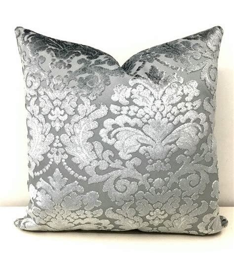 Ikat pillows will bring a fresh, modern look to your summer decor. Gray Blue Velvet Pillow, Pillow, Velvet Pillow Covers ...