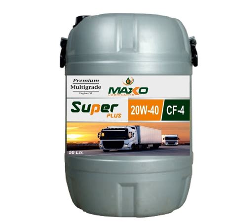 Super Plus Mako Multigrade Engine Oil For Trucks Packaging Size 50
