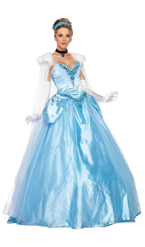 cinderella deluxe adult costume