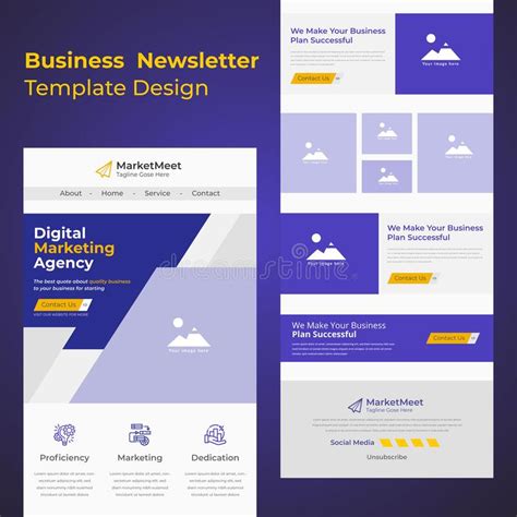 Latest Creative Multipurpose Business B2b Email Newsletter Template