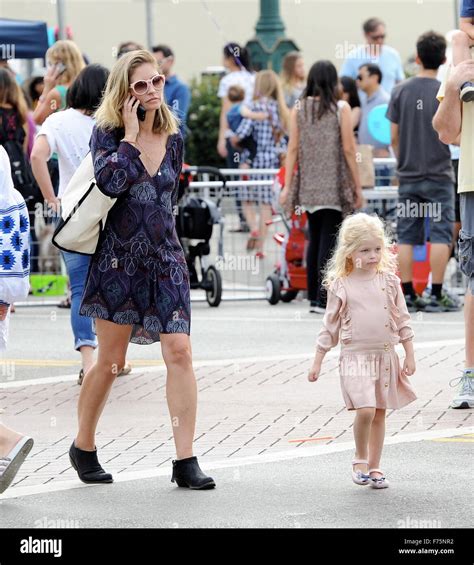 Actress Rebecca Gayheart Enjoys A Sunday Afternoon With Husband Eric Dane And Their 2 Daughters