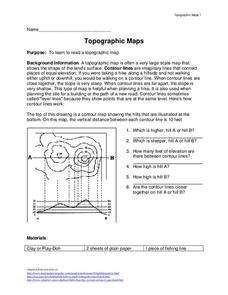 6 best images of topographic maps worksheets for students. Topographic Map Reading Worksheet Answer Key - A Worksheet Blog