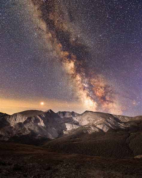Milky Way Over Rocky Mountain National Park Co 960x1200 Oc R