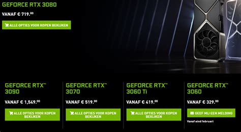 Nvidia No Longer Lists Geforce Rtx 3000 Series Founders Edition Cards