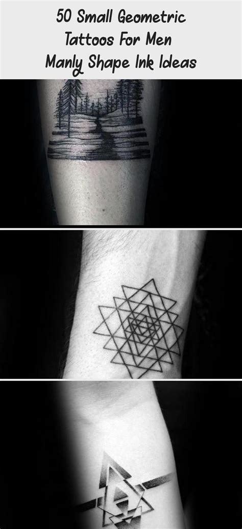 44 Awesome Best Small Geometric Tattoos Ideas