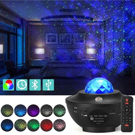Music Speaker Led Star Master Projector Colorful Sky Starry Projector