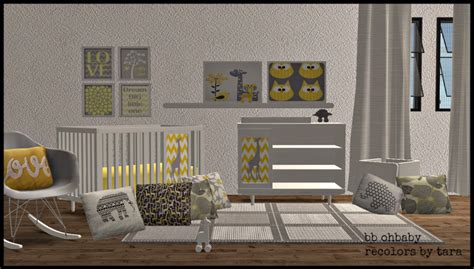 Sims 2 Buggyboozs Ohbaby Nursery Recolors Downloads Bps