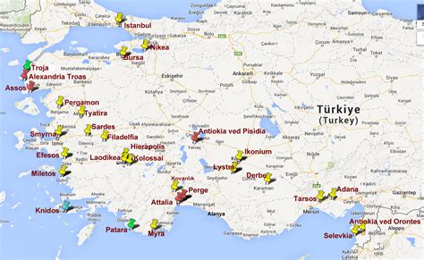 Tyrkia har mange severdigheter og monumenter fra landets rike fortid. Oba Tyrkia Kart | dedooddeband