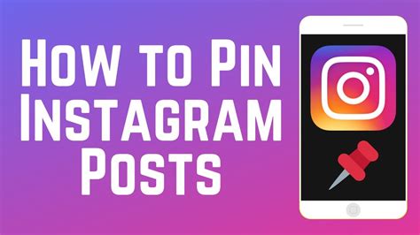 How To Pin And Unpin Posts On Instagram Youtube