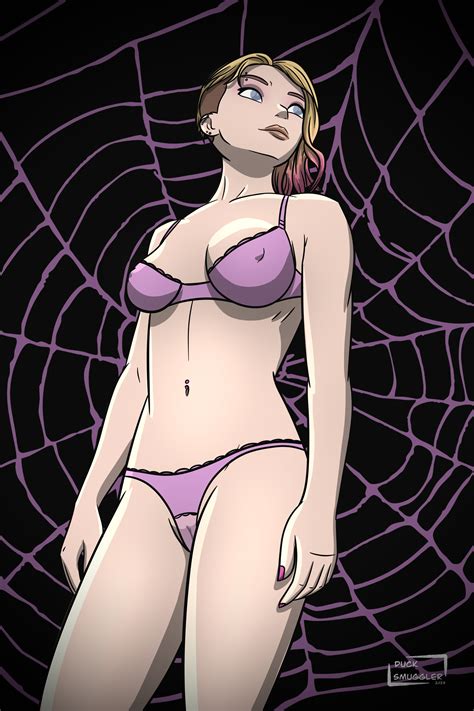 rule 34 gwen stacy gwen stacy spider verse nude pussy spider gwen spider man into the