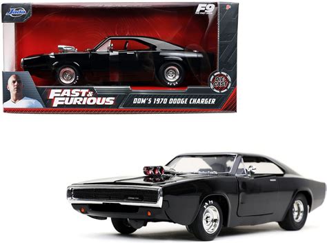 Doms 1970 Dodge Charger 500 Black Fast And Furious 9 F9 2021 Movie 1