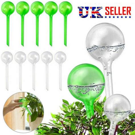 Plant Self Watering Bulb Clear Water Globes Feeder Indoor Garden